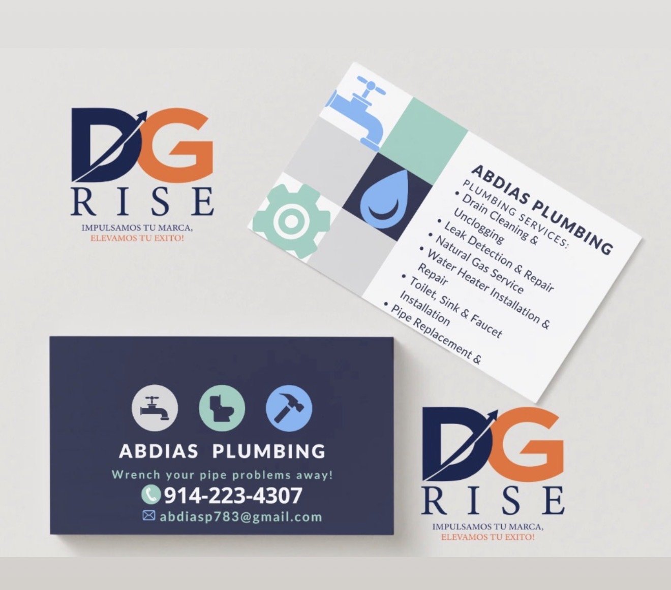 Service-business cards example